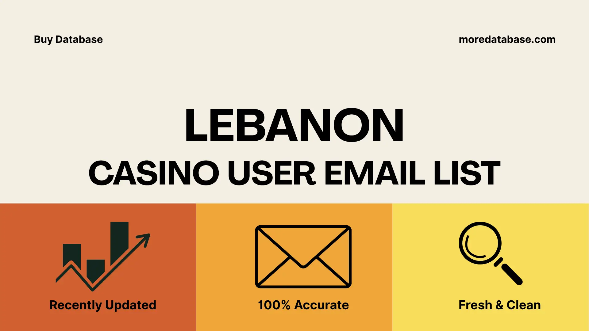 Lebanon Casino User Email List